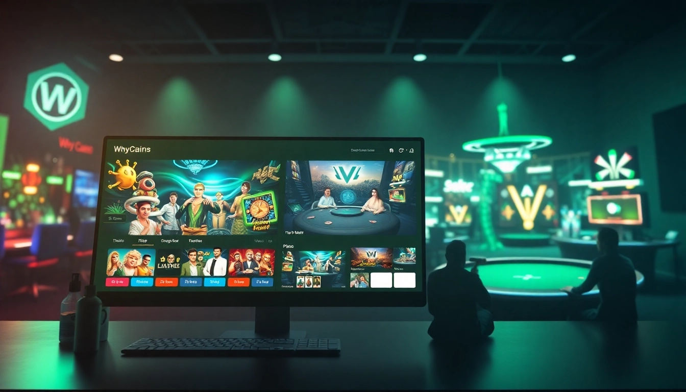 Experience thrilling gaming adventures at https://whycazino.com with a secure online platform.