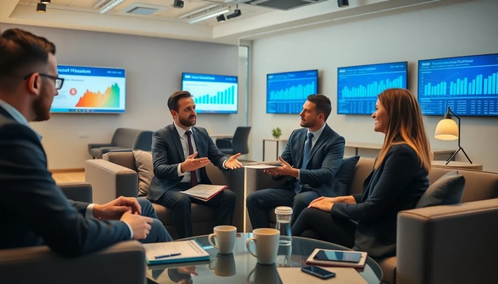 신용카드 현금화에 대한 상담을 하는 전문가와 고객의 장면을 담은 사진입니다.