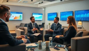 신용카드 현금화에 대한 상담을 하는 전문가와 고객의 장면을 담은 사진입니다.