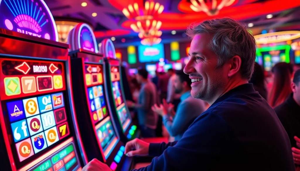 Menangkan dengan bro138 slot yang menarik dalam suasana kasino yang meriah dan penuh energi.