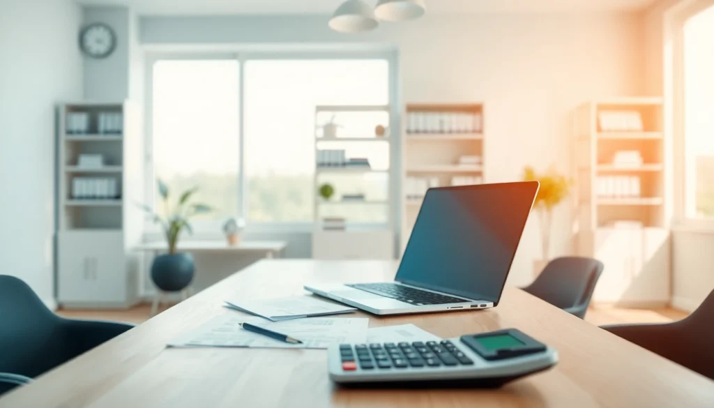 카드 현금화 전문가가 상담하는 장면, 밝고 전문적인 사무실 환경에서 진행됩니다.