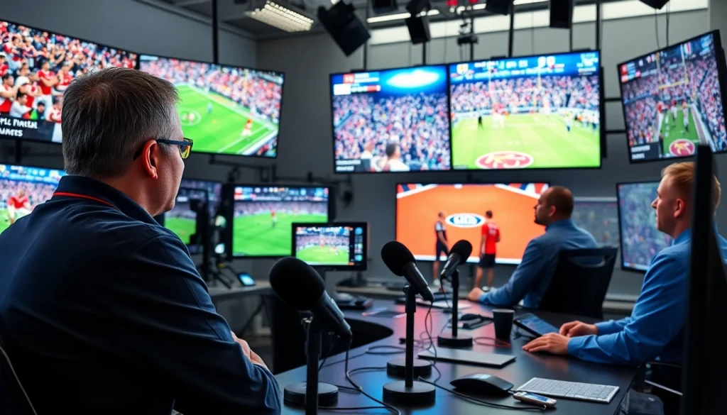 스포츠중계와 함께하는 생동감 넘치는 스포츠 분석 스튜디오