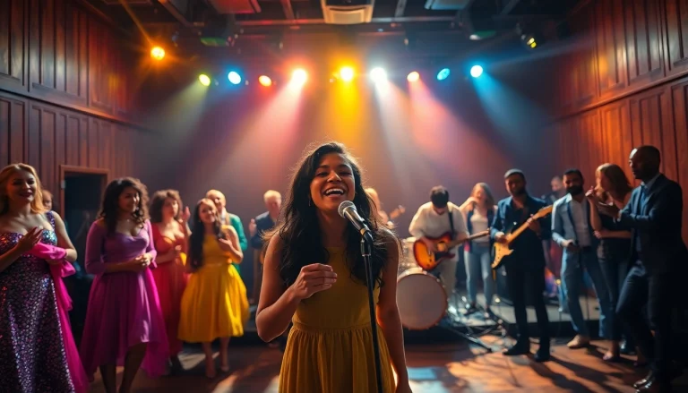 Engage with the vibrant performance at https://tcspecialentertainment4u.com, showcasing talented entertainers on stage.