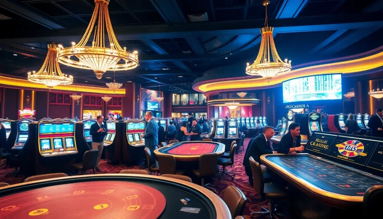 สัมผัสประสบการณ์คาสิโนที่น่าตื่นเต้นในบรรยากาศหรูหรา