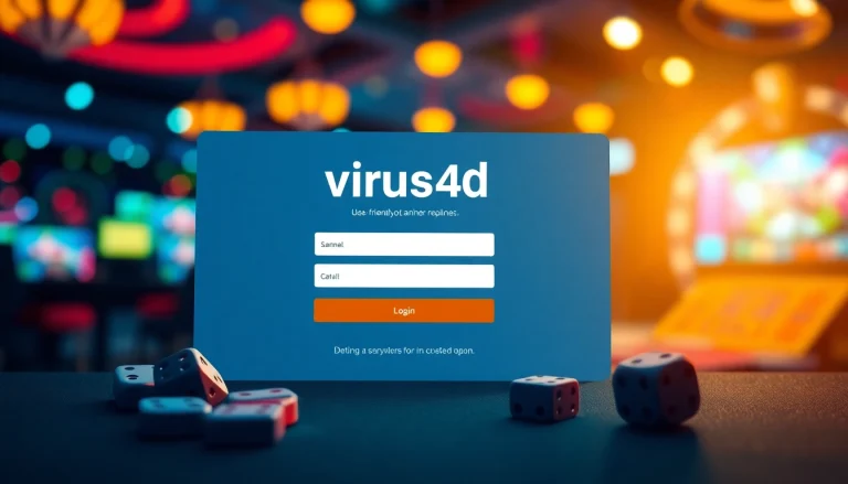 Login dengan virus4d login untuk akses gaming online yang aman dan menarik.