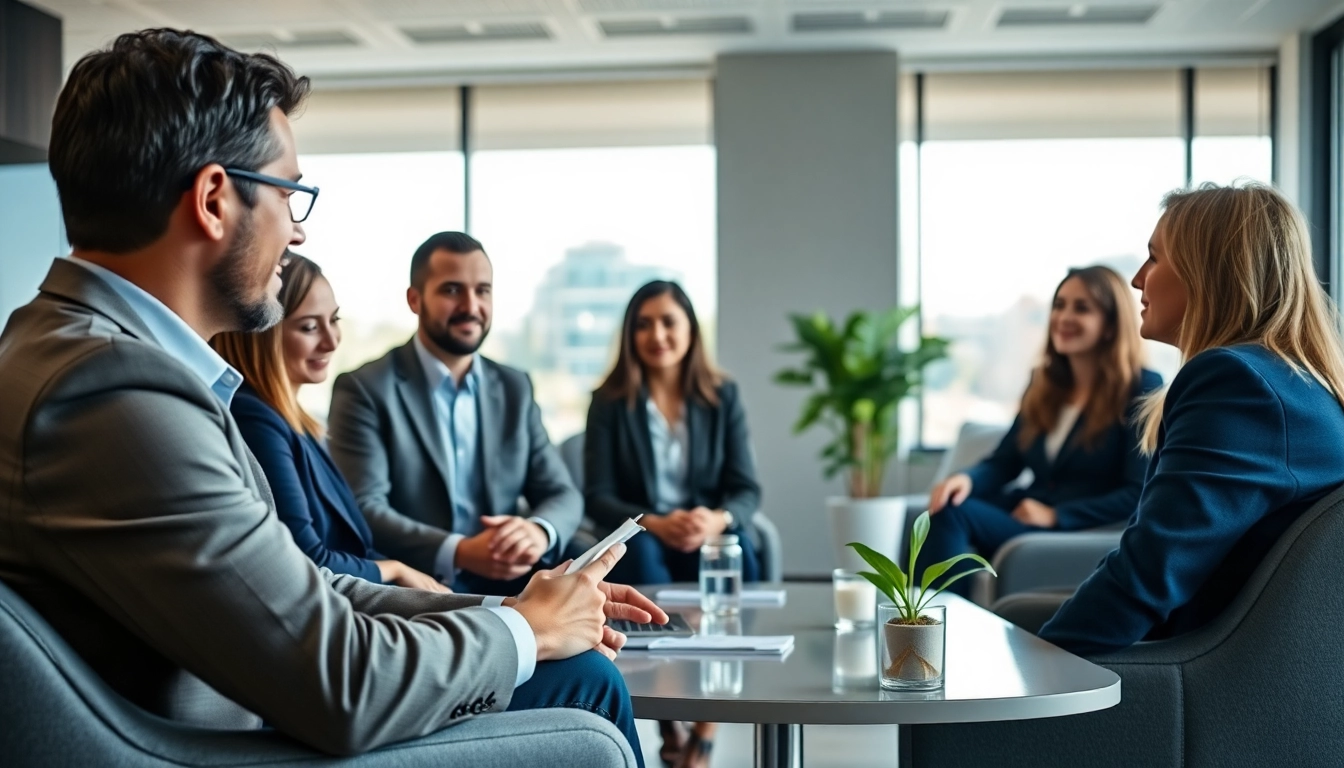Engaging session on wealth management San Antonio strategies between a financial advisor and clients.