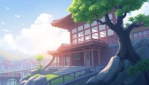 リモート家庭教師による授業を受ける学生と教師がオンラインで学んでいるシーン。