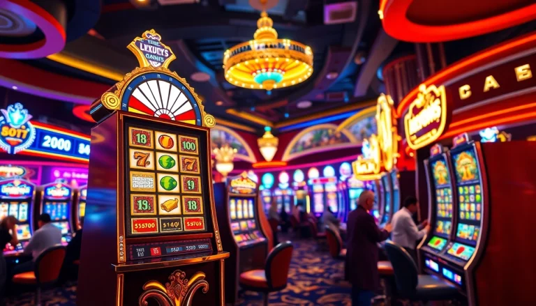 Menggandeng keseruan bermain luxury138 slot dengan suasana kasino yang megah dan energik.