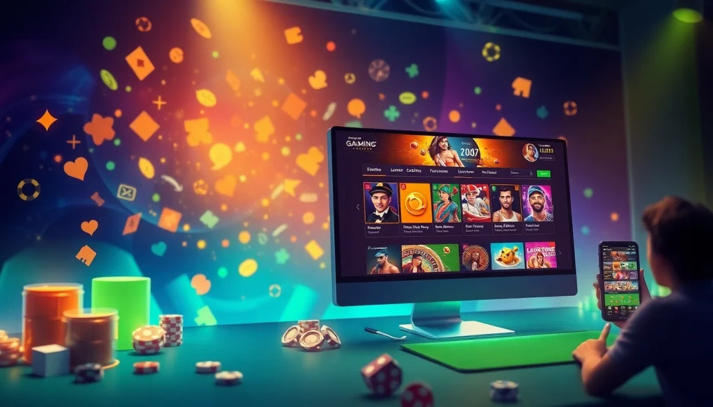 Discover the thrilling world of online gaming at https://whycazino.com with a user-friendly interface showcasing popular games.