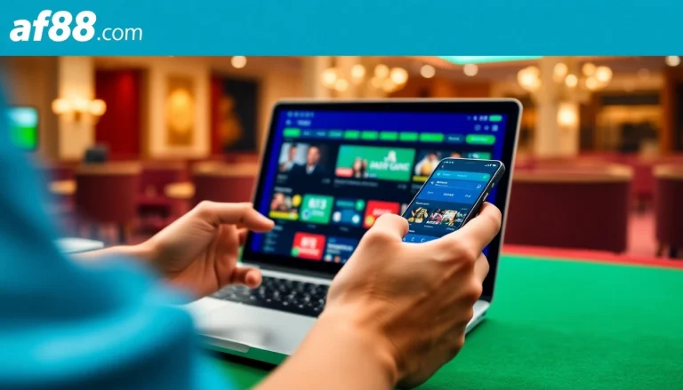 Explore dynamic user interface on af88 com, showcasing online betting options.