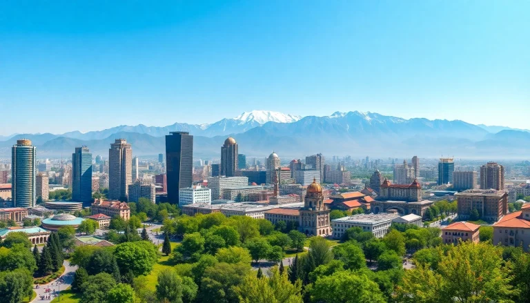 Experience the vibrant cityscape of Almaty at https://albmaftoh.com with its striking blend of nature and architecture.