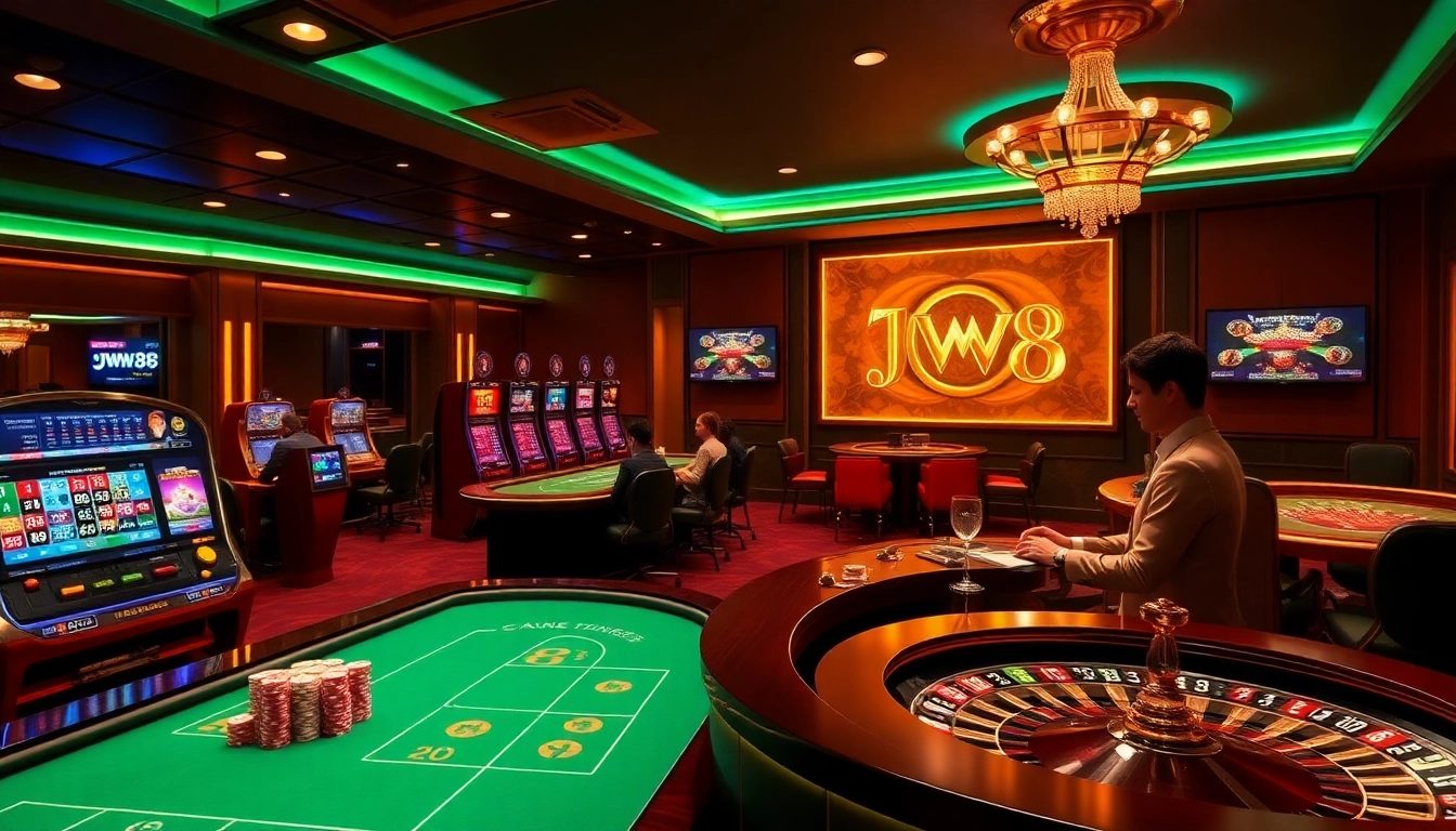 Experience thrilling online gaming at https://www.jw8.life/ with vibrant casino tables and live dealers.