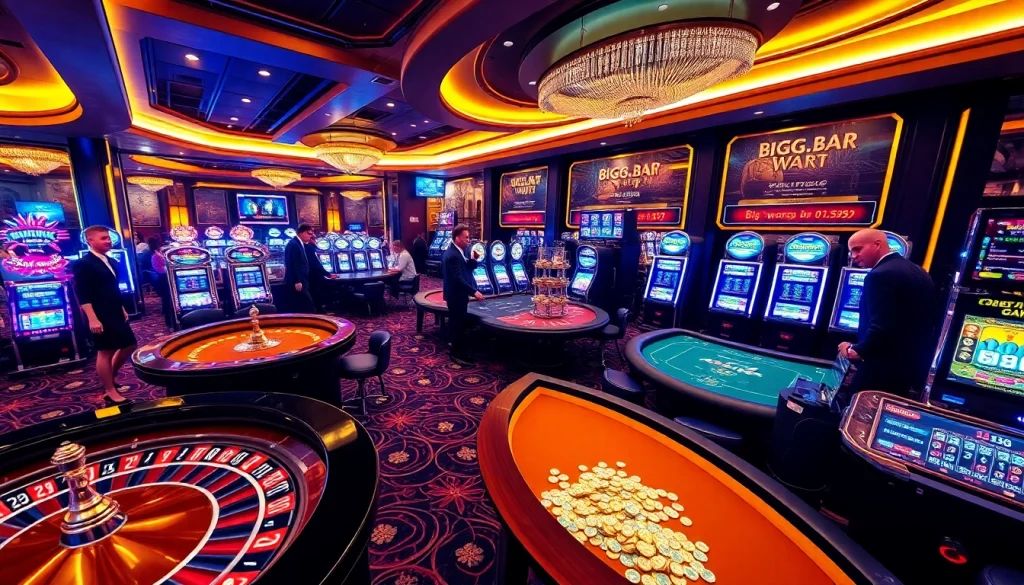Experience the excitement of BIG88.BAR with engaging casino games and vibrant gaming environments.