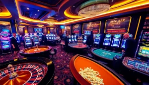 Experience the excitement of BIG88.BAR with engaging casino games and vibrant gaming environments.