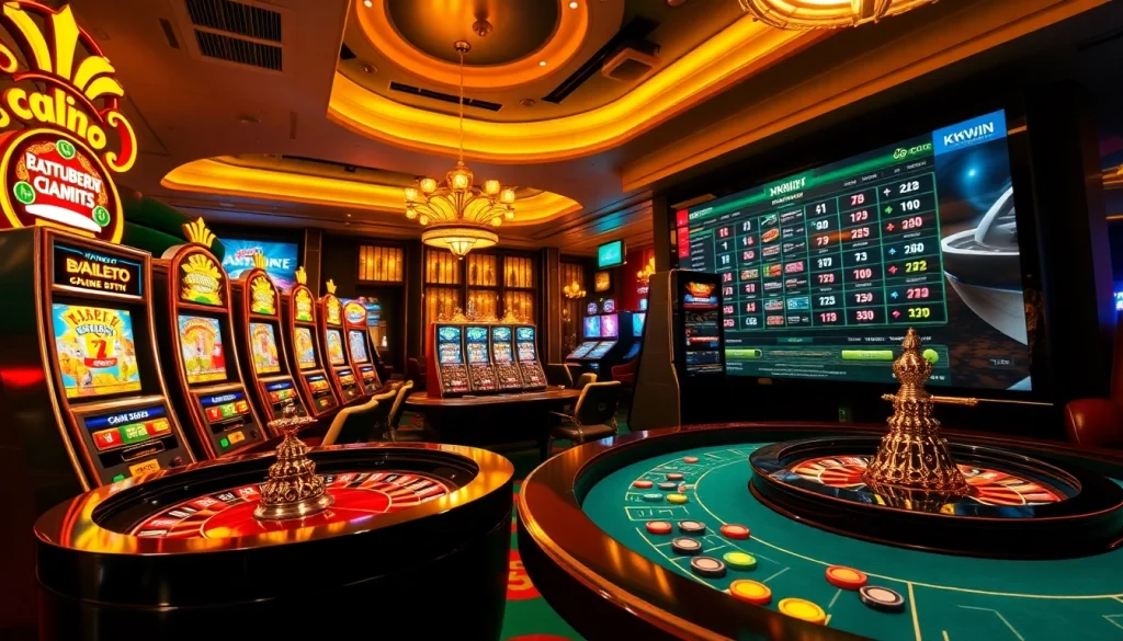 Experience the excitement of online gambling at https://kkwin.diy/, featuring casino tables, slot machines, and thrilling gameplay.