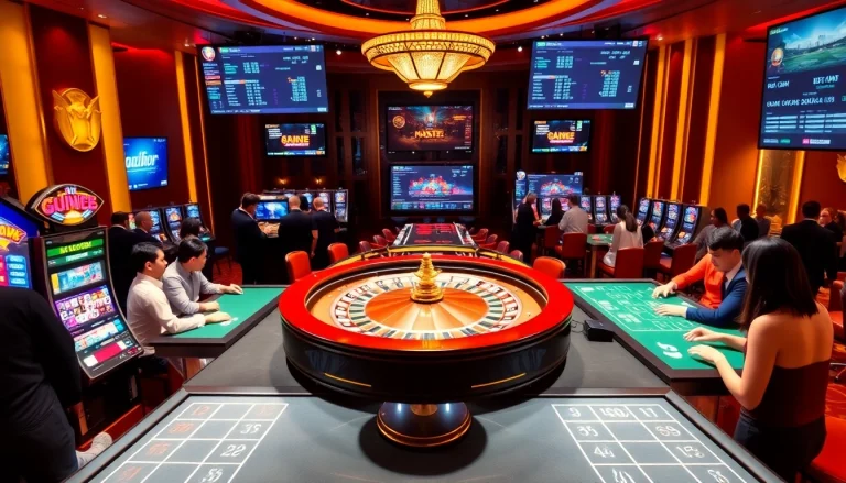 Experience the thrill of winning strategies at https://top10nhacai.gg/ with dynamic casino games and vibrant atmospheres.