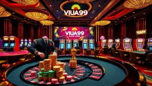 Experience the excitement of VUA99 casino with vibrant tables and dynamic gameplay.