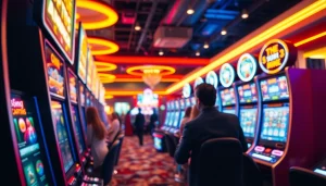 Menampilkan pemain yang bersemangat di petanitoto, merasakan keseruan bermain slot.