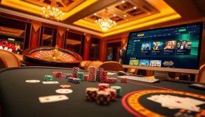 Experience the thrill of online gaming at Trang Chủ MM88 with vibrant casino elements and exciting gameplay.