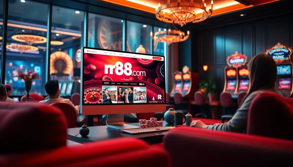 Experience thrilling gaming excitement at rr88 com with engaging casino action and luxurious aesthetics.