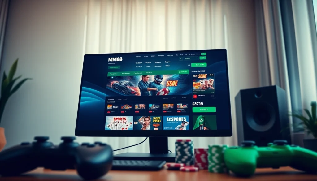 Experience engaging gaming options at https://mm88.agency/ with a modern interface showcasing endless entertainment.
