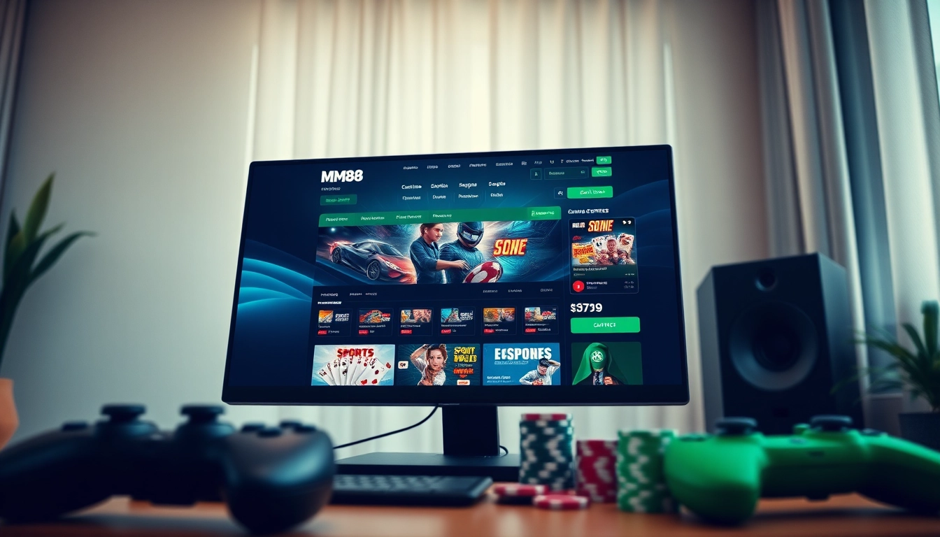 Experience engaging gaming options at https://mm88.agency/ with a modern interface showcasing endless entertainment.