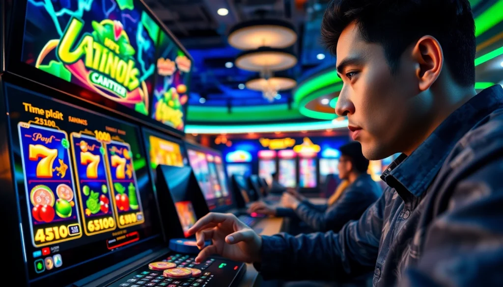 Rasakan sensasi Birutoto dengan visual permainan yang dinamis yang menampilkan antarmuka digital dan keterlibatan pemain.