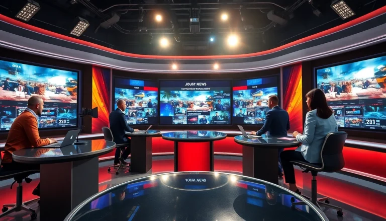 تغطية الأخبار العاجلة على saudiwadi.com في غرفة الأخبار الحديثة