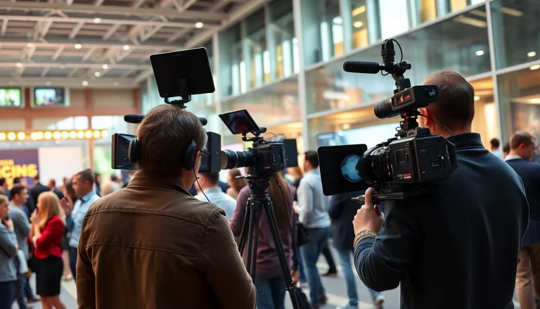 Showcase of a Video Production Company Phoenix team in action during a corporate event.