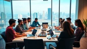 Engaging teamwork in a vibrant setting illustrates startup kolkata culture and entrepreneurial spirit.