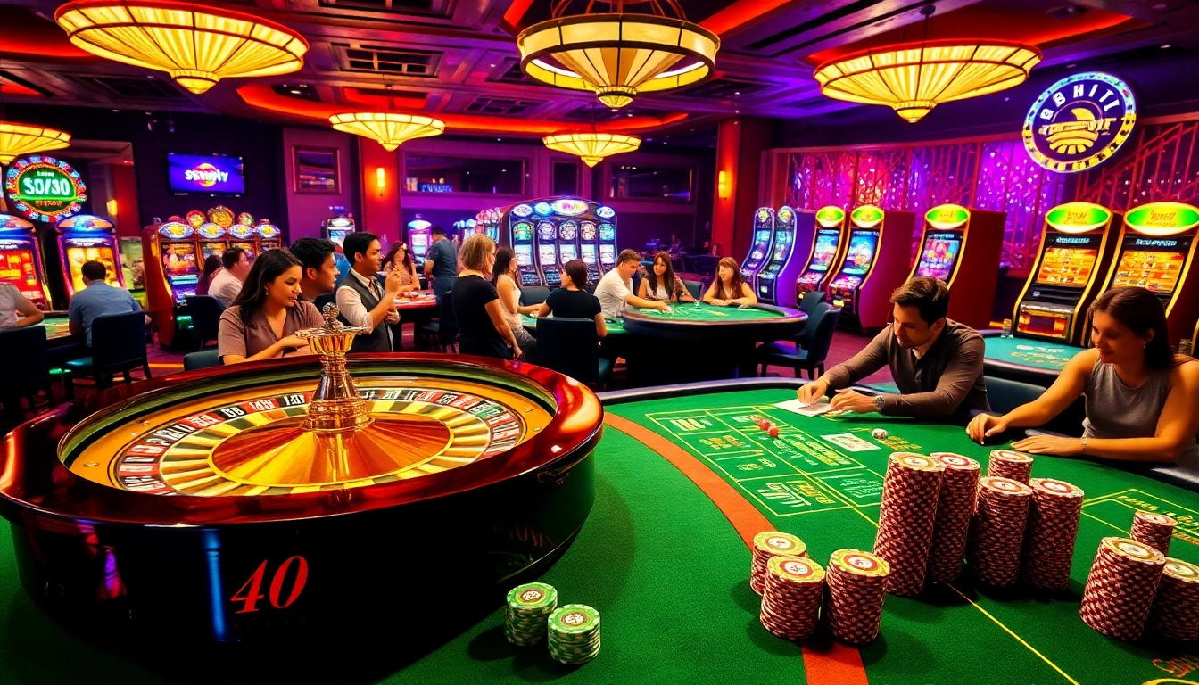 Players celebrating wins at s88vip’s luxurious casino tables, enhancing gambling excitement.