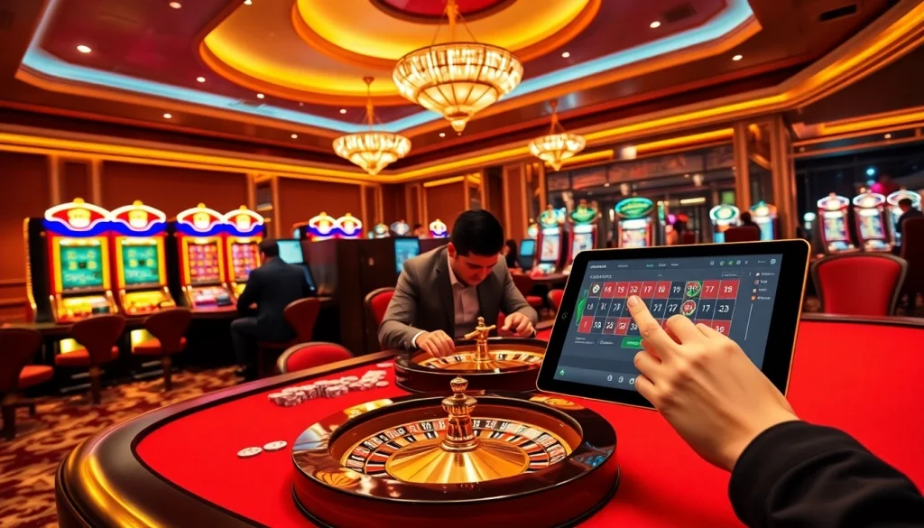 Rasakan aksi mendebarkan obraltoto dengan mesin slot yang berwarna-warni dan meja kasino yang elegan.