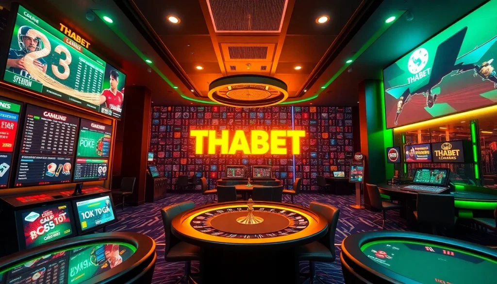 Experience the immersive online gaming world at https://thabet.college/, featuring vibrant digital settings and exciting game options.