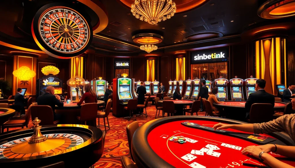 Experience thrilling gameplay at sinbet.ink with vibrant casino tables and engaging players.