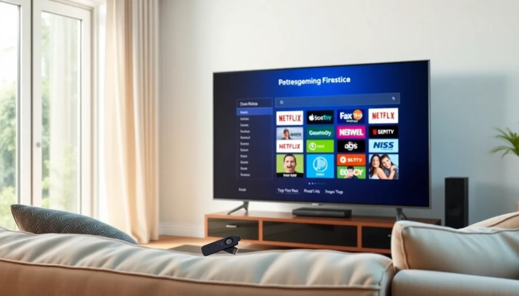 Stream IPTV services from https://bosstv.ca showcasing a modern home setup with various streaming devices.