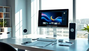 Nano Banana Pro software displayed on a modern workstation, highlighting its innovative image editing features.