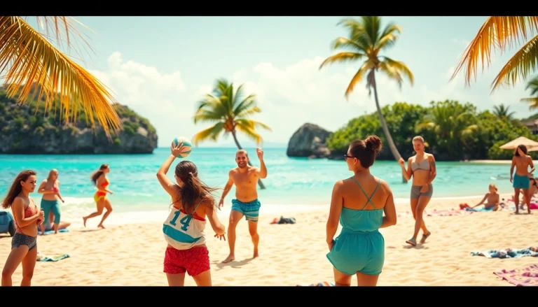 datanisle.com에서 제공하는 다양한 여행자들이 해변에서 즐거운 시간을 보내는 모습