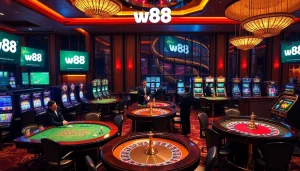 Experience the thrill of w88 casino with luxurious tables and exciting games.