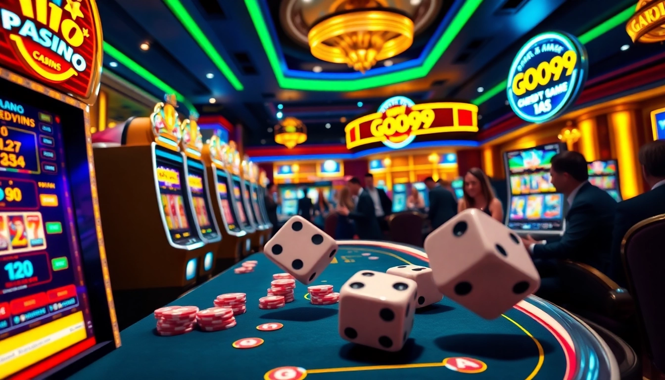 Experience the thrill of gambling with nhà cái Go99's exciting casino scene.
