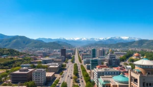 Discover vibrant Almaty cityscape at https://albmaftoh.com surrounded by stunning nature.