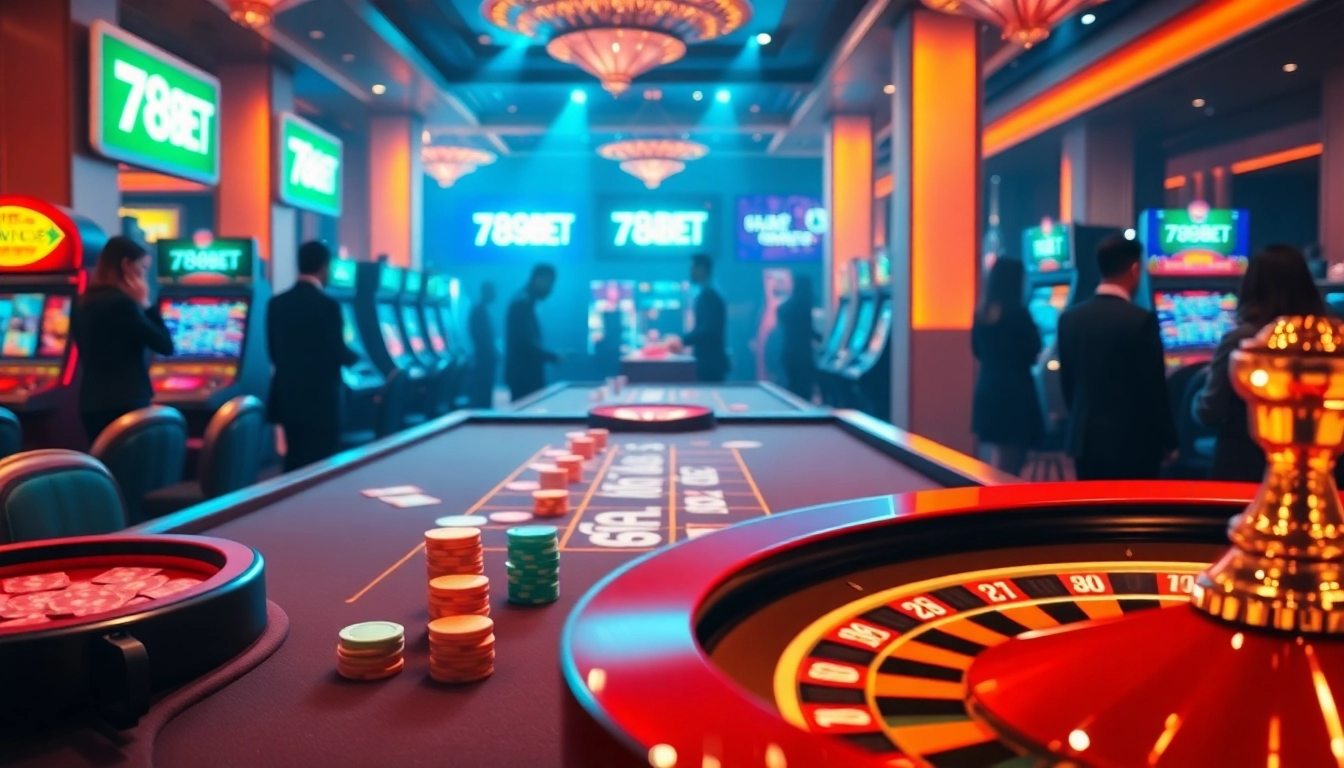 Engage in thrilling gameplay with 789BET đăng nhập while enjoying high-stakes poker and roulette.