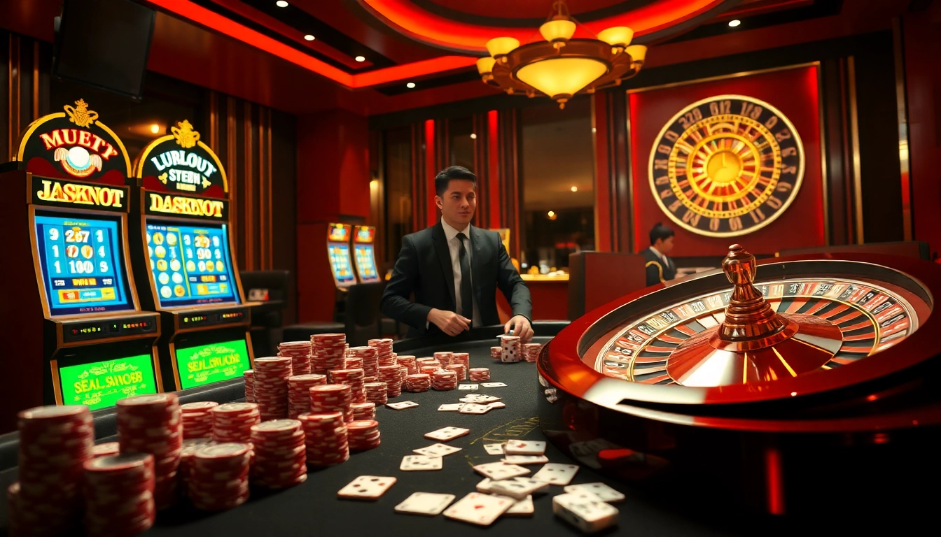 Experience the excitement of XX88 with vibrant casino tables and thrilling gameplay.