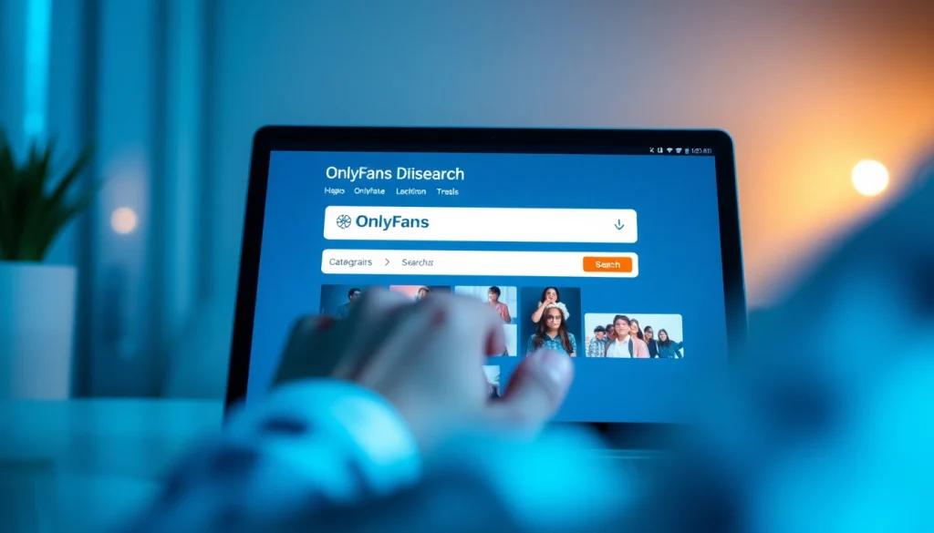 Explore juicysearch alternatives with an innovative OnlyFans search engine interface, showcasing advanced search features and diverse models.