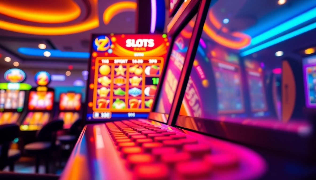 Menampilkan permainan slot depo 1k dengan grafik menarik di mesin slot modern.