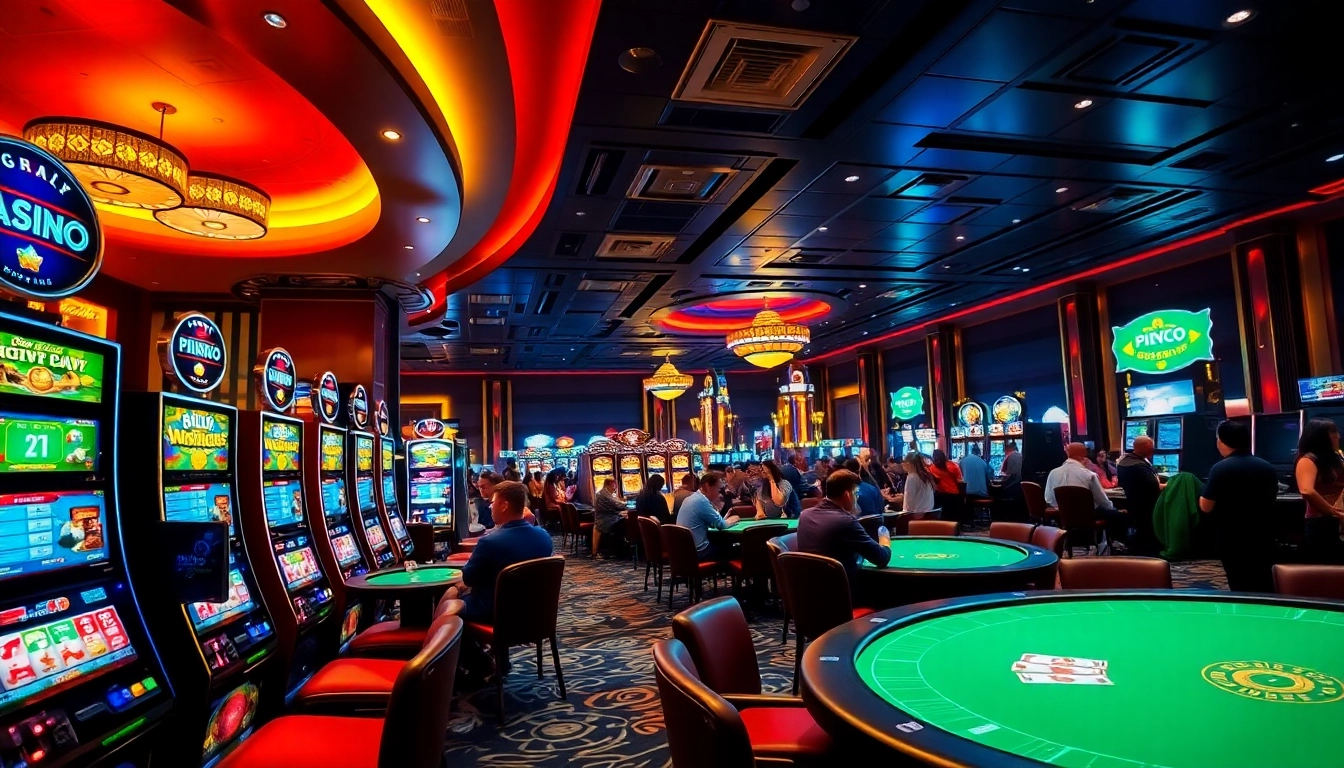 Pinco Casino oynamag zamanı oyunçuların mühitdə şadamız, enerjili atmosfer.