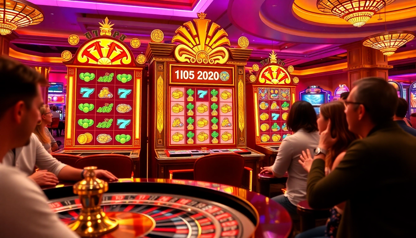 Mainkan mesin slot Zeus yang mengasyikkan di tengah suasana kasino yang hidup.