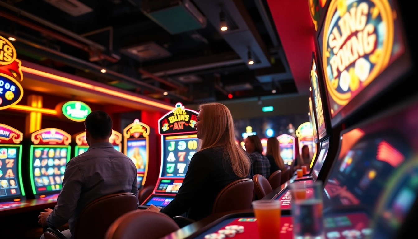 Mainkan slot online yang menarik dengan pemain bersemangat di kasino virtual.