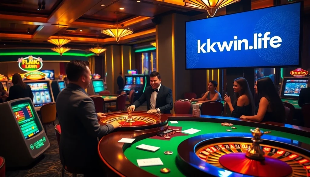 Experience thrilling online gaming at kkwin.life, featuring vibrant games and professional dealers.