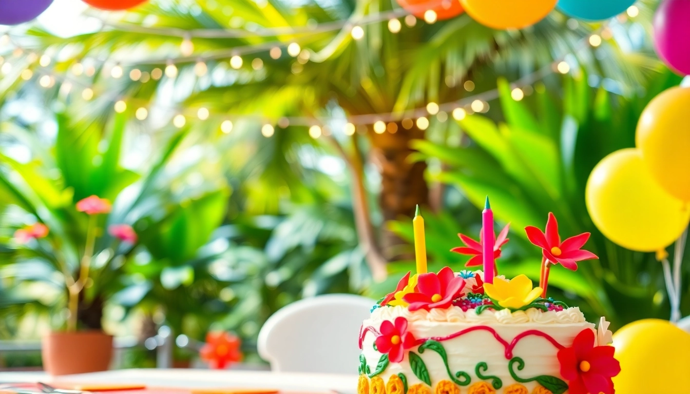 Celebrate a memorable Singapore birthday party with festive decorations and a joyful atmosphere.