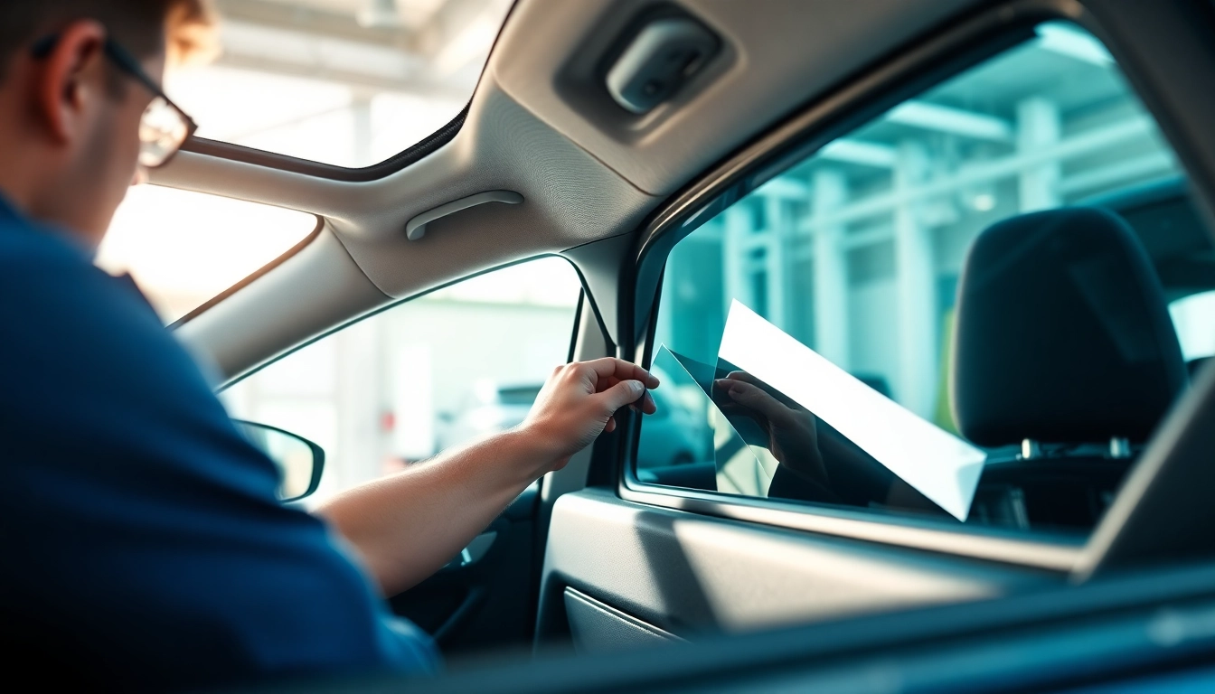 Enhance your ride with window tint Chattanooga for style and protection in an elegant automotive setting.